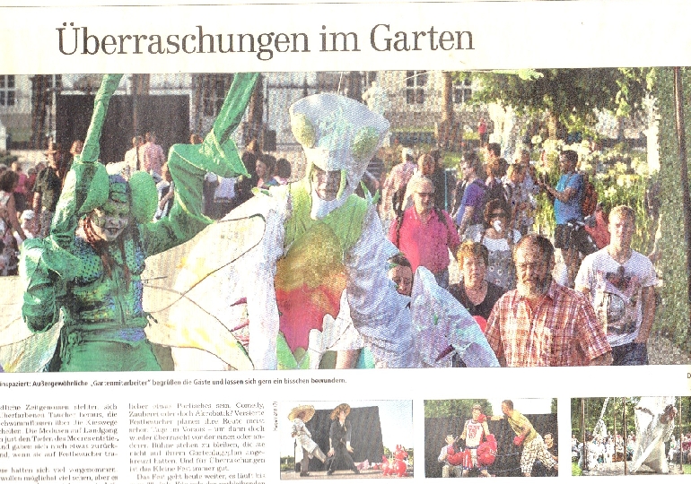 Stelzenläufer Presse
