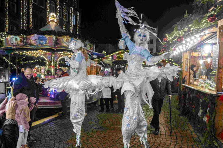 Schneegestöber und Winterträume
